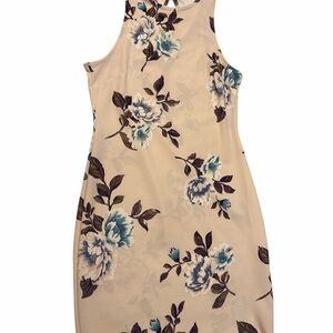 Floral Sleeveless Mini Dress